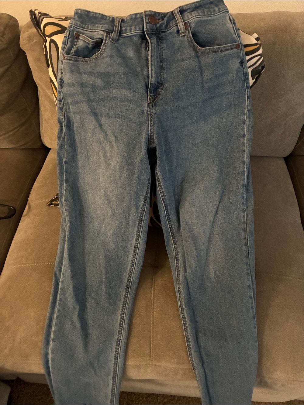 Volcom Light Blue High-Rise Women's Jeans